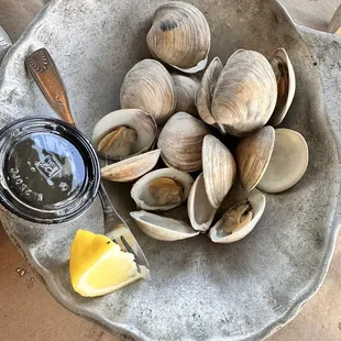 Steamed clams
