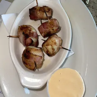 Bacon Wrapped Scallops