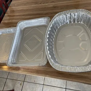 As of March 4, 2023. Party Tray sizes (from left to right): Small, Medium, Large