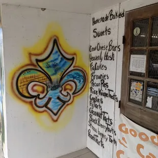 graffiti on the wall