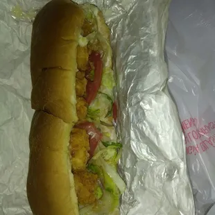 Shrimp PoBoy good sized nice big shrimps!!