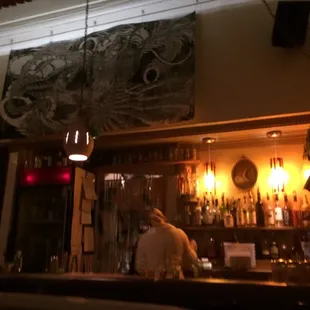 Creative bar menu.