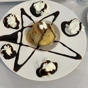 Fried ice cream