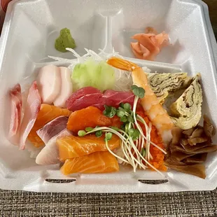 Chirashi take-out