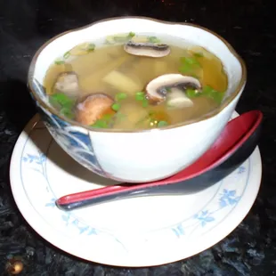 Clam soup.