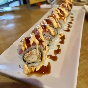 Off the wall. Very light and refreshing.