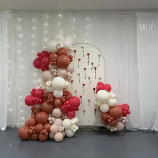 Lots of places to set up backdrops