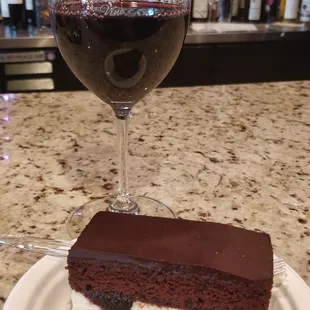 Forgeron Merlot &amp; BB Nest Bakery Black Forest Cake