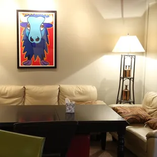 Comfortable seating