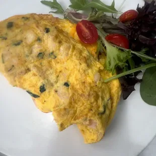 Seafood Omelette