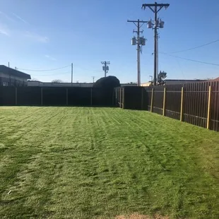Our beautiful outdoor play area.