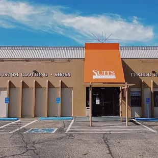 Suits Unlimited store front