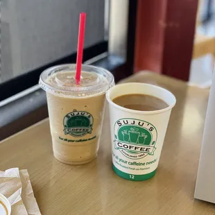 Chai Tea Frappe &amp; Somatra Coffee