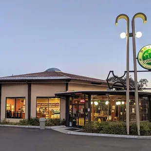 outside, cool reworked original sign post