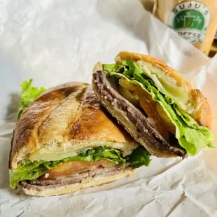 Roast Beef Sandwich...never too early in the morning!