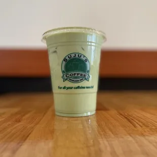 Iced Matcha Tea Latte