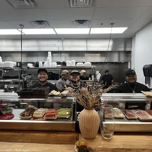 Sushi chef, friendly and engaging!