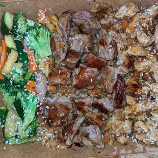Samurai #3 chicken and steak