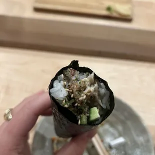 Blue Crab Handroll