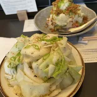 Addictive Cabbage potato salad