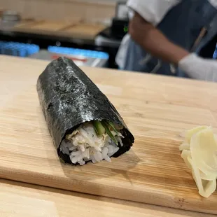 Blue Crab Hand Roll