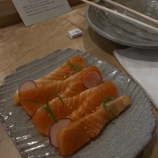Salmon Sashimi
