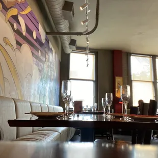 The vibe inside was nice