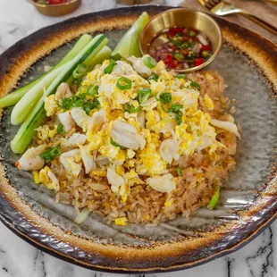 Crab fried rice