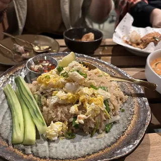 (L) Crab Fried Rice