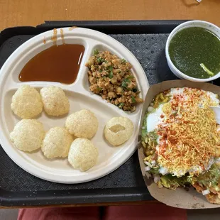 Samosa Chaat Pani Poori