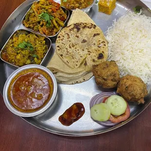 Vaishnav thali