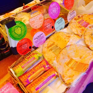 Parathas are Amazing - I love them all.  (He's smart to give out samples!)