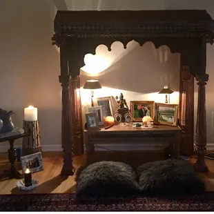 My meditation and yoga room