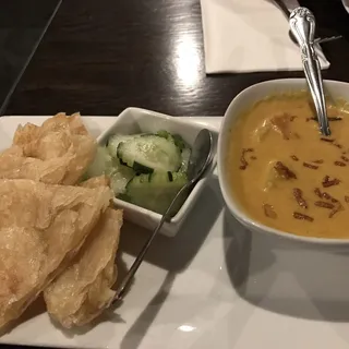 Roti and Yellow Curry