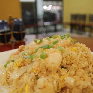 thai fried rice w/ shrimp