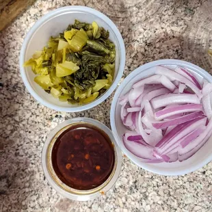 Khao Soi - toppings