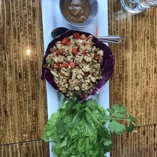 Chicken Lettuce Wrap