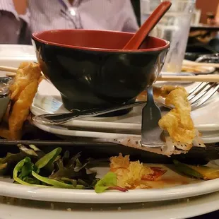 This is what ahppens when people that worked in the service industry go out for dinner.