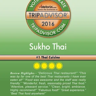 #1 Thai in New Orleans 2016