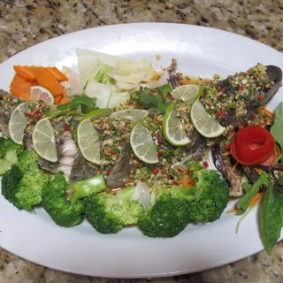 Lime Steamed Fish