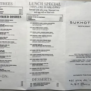 To go menu