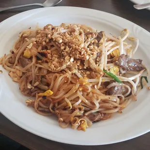 Beef Pad Thai