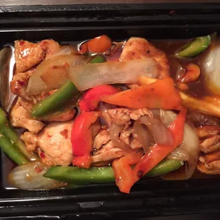 Chicken Phuket stir fry