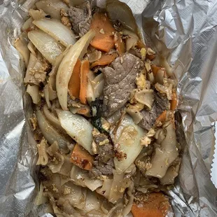 I wanted to try this place bc it was next to where I work. I got an order of the spicy noodles, pretty small for $13