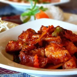 chicken wings and fried chicken, food