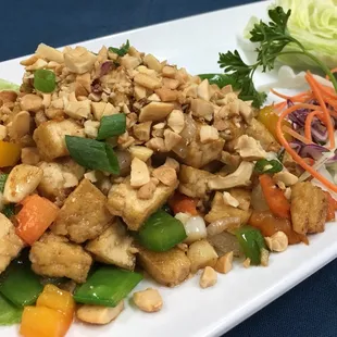 Tofu Lettuce Wraps