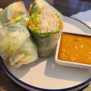 Chunky spring rolls