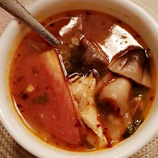 Tom yum chicken