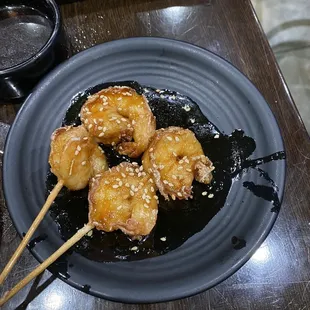 Teriyaki Shrimp!! FIRE!!