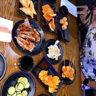 sushi and sashimi, food